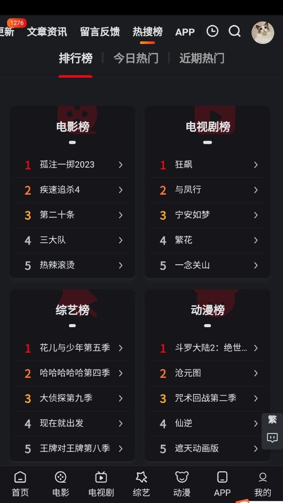 热搜榜单